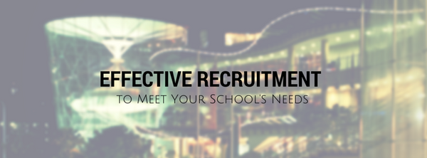 EDCI 6215  Effective Recruitment